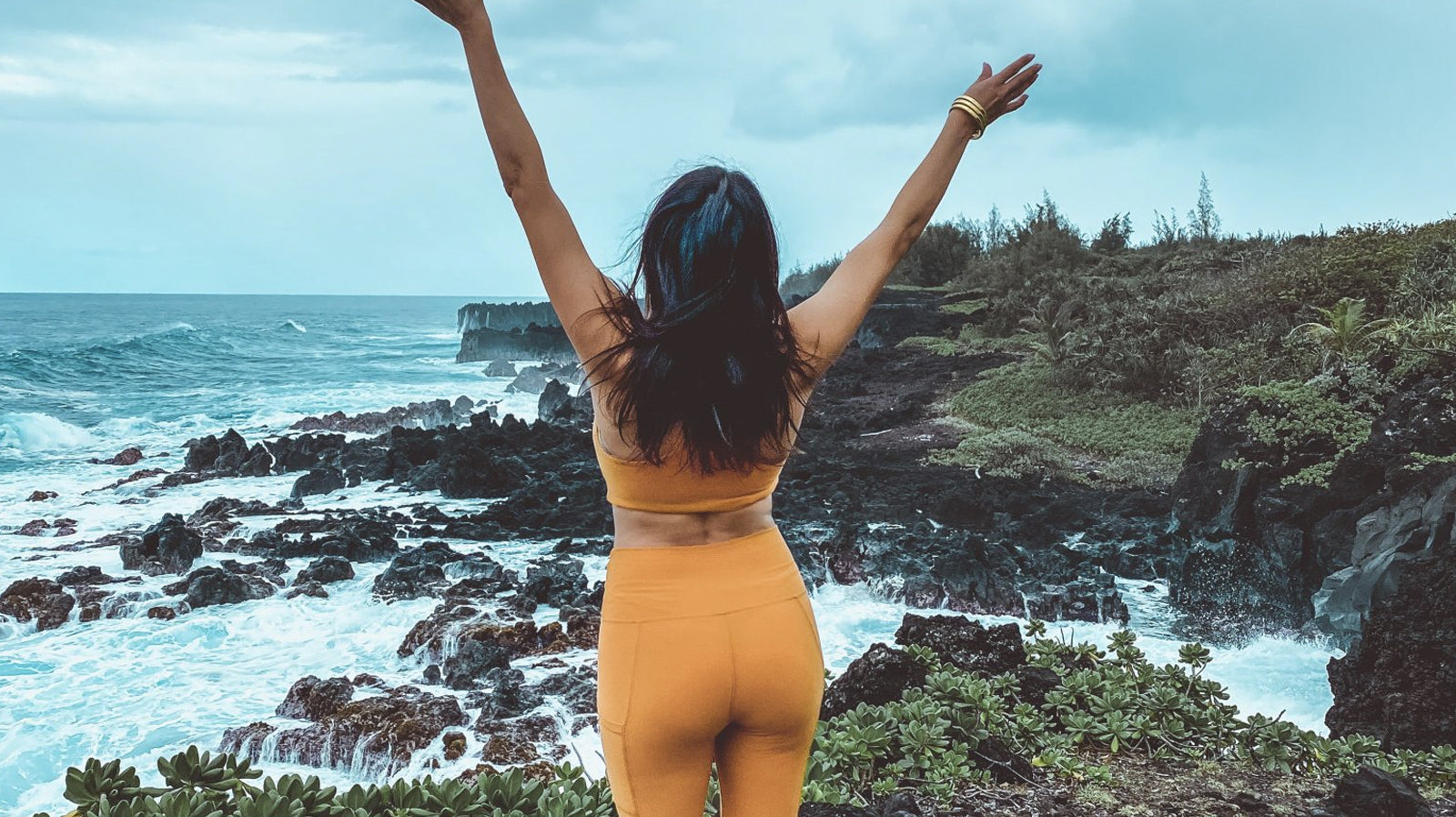 "Wolven has beautiful patterns and super comfy basics that can be worn from the gym to brunch (or to the grocery store for now)."