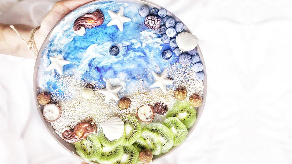 Meatless Monday: Big Ocean Blue Matcha Bowl