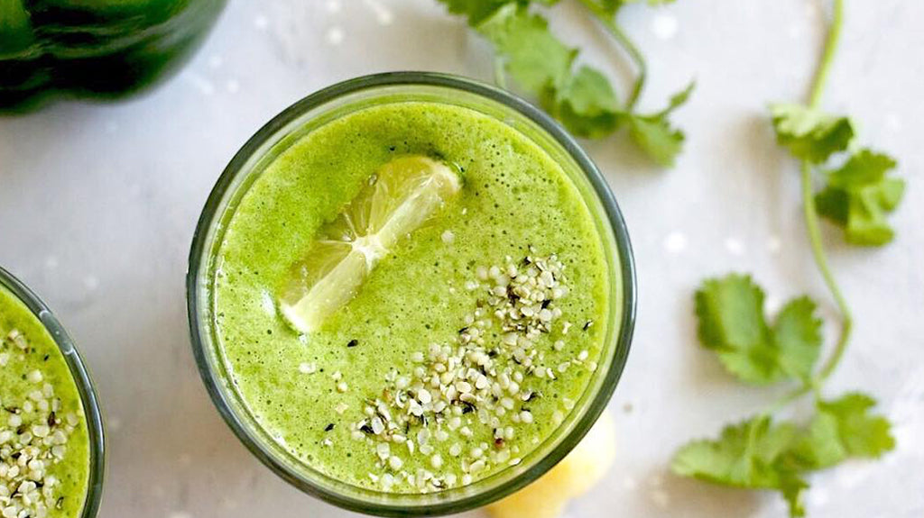 Green Pepper Pineapple Zing Smoothie