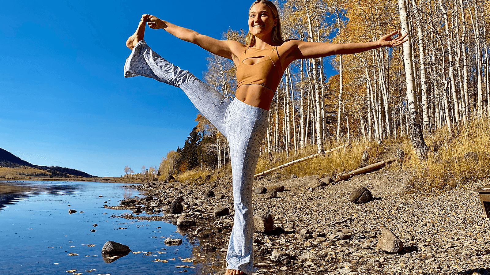 Wolven Sustainable Active and Swim wear yoga photographer Margo interview