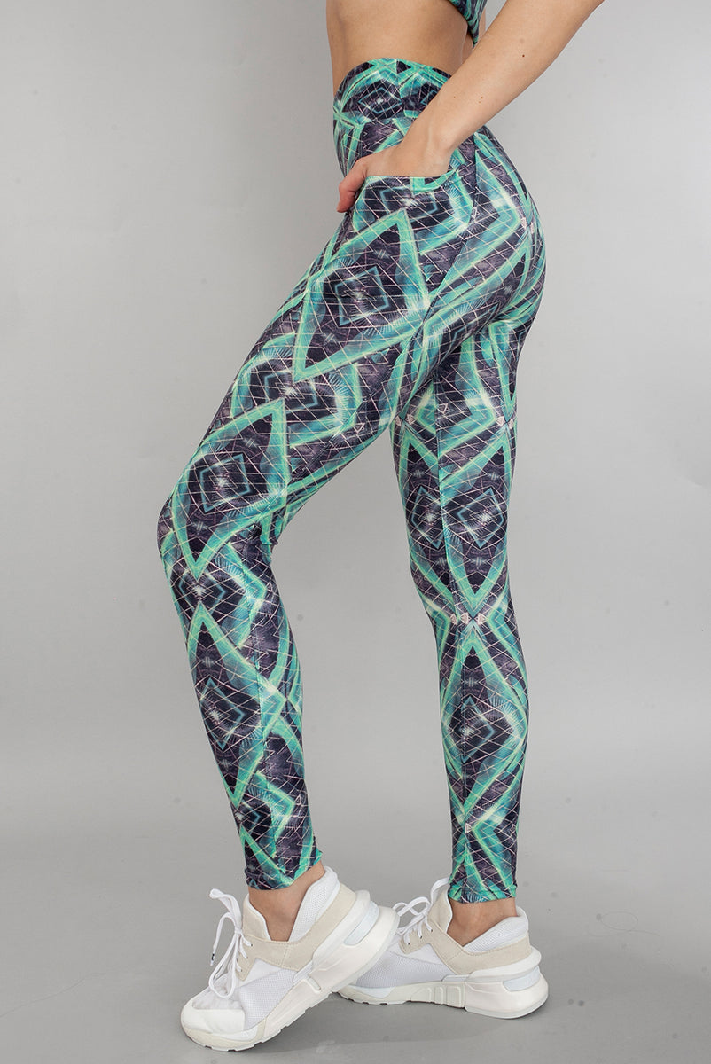 Jungle Helix Pocket Legging