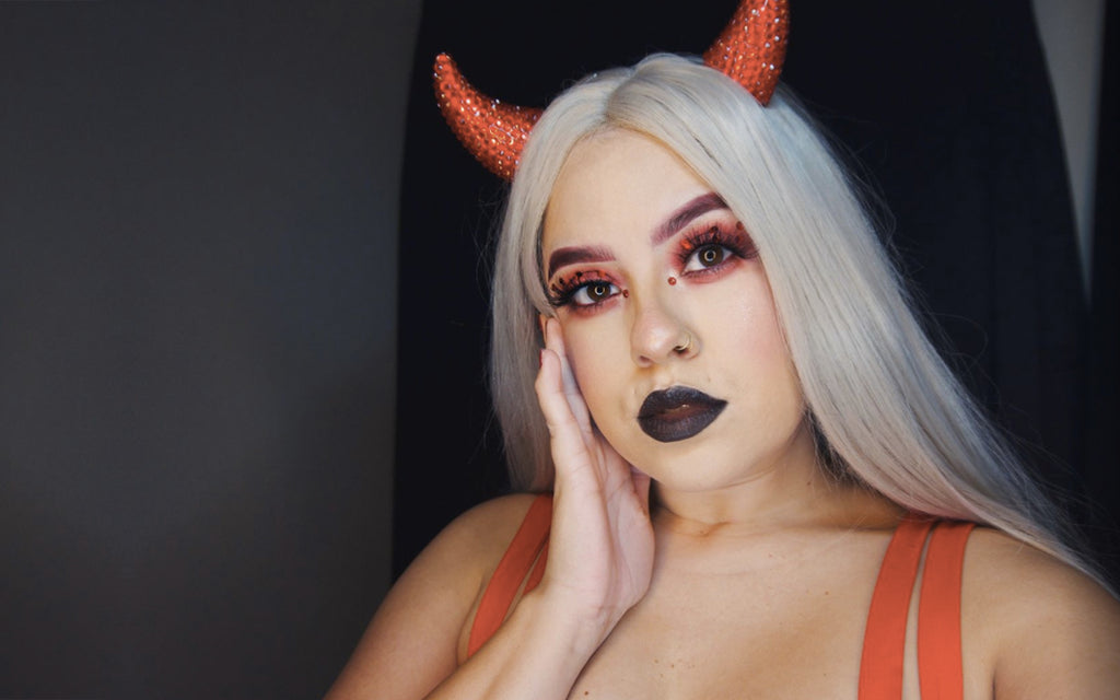 halloween devil makeup tutorial