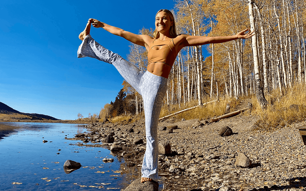 Wolven Sustainable Active and Swim wear yoga photographer Margo interview