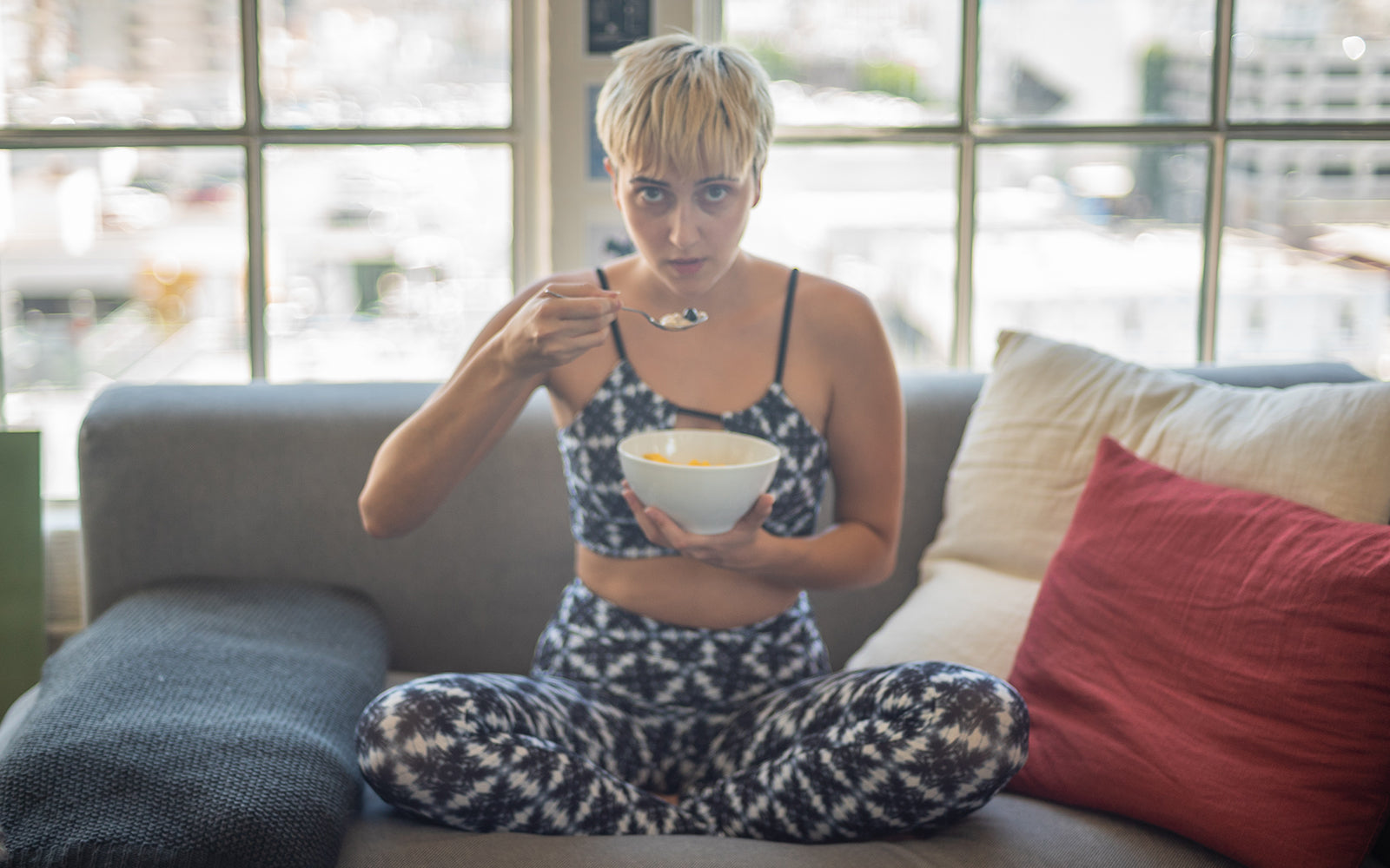 Wolven sustainable activewear yoga affordable easy vegan recipes in quarantine