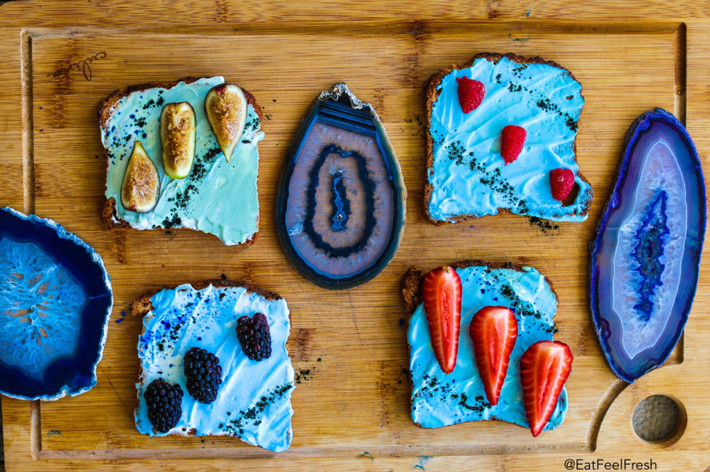 Meatless Monday: Mermaid Toast Gone Raw Vegan