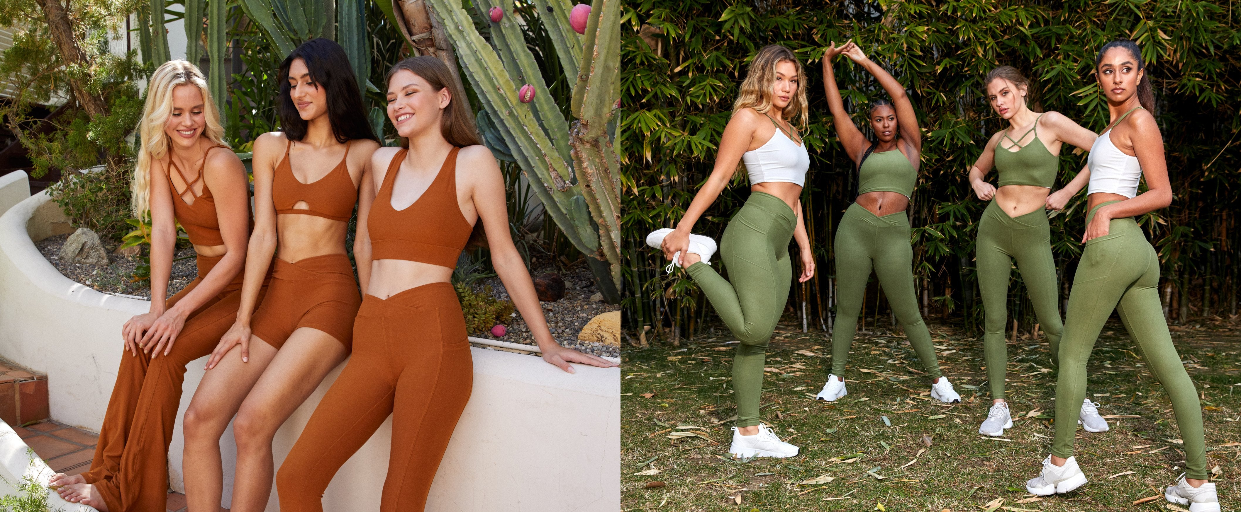Wolven Sustainable Activewear Basics Colors Turmeric
