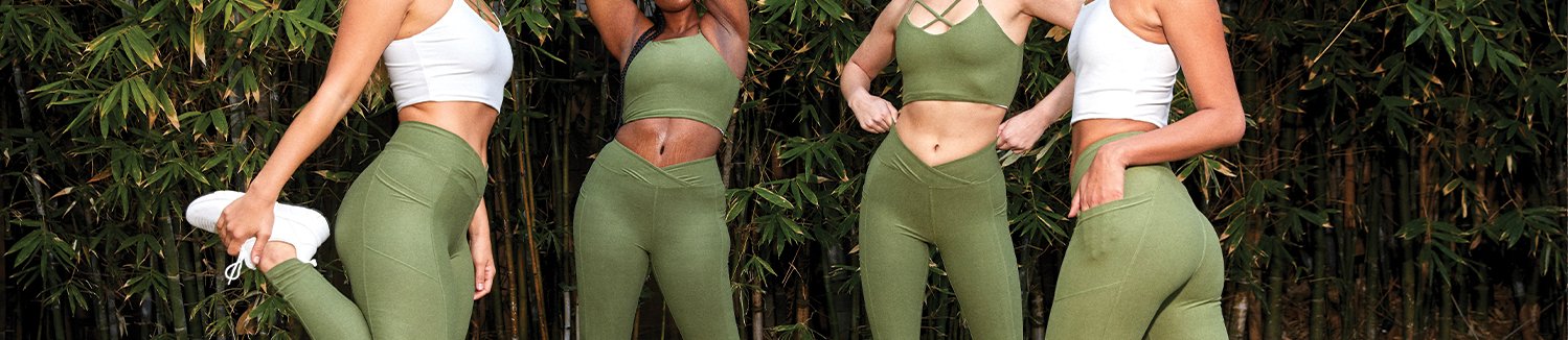 All Sustainable Products Activewear Joggers Flares Bottoms Bike Shorts