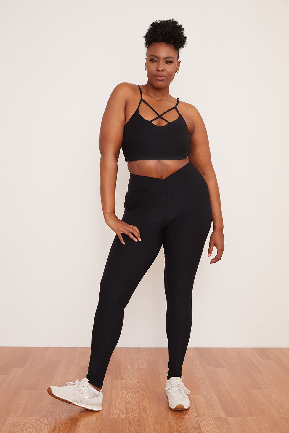 The Sports Legging - Sueded Onyx