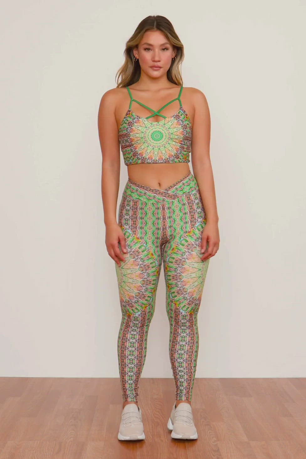 Fauna Ruched Crossover Legging